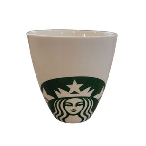 Starbucks 45oz Collectible White and Green Ceramic Mug For The Coffee Enthusiast